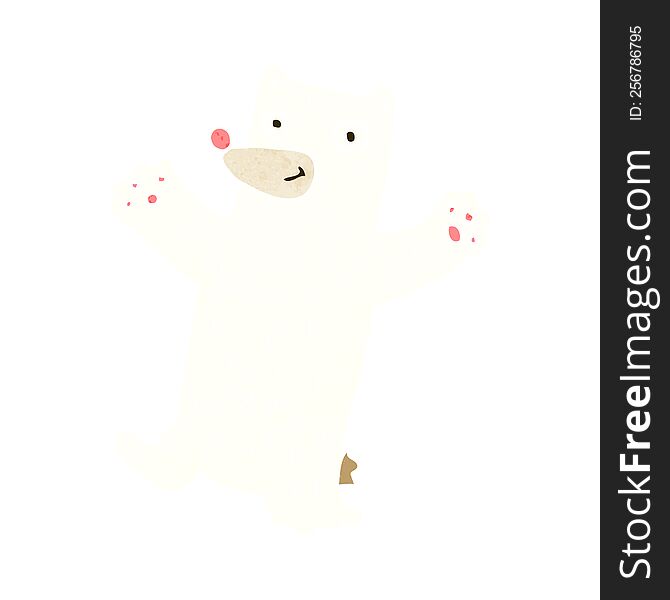 Cartoon Polar Bear