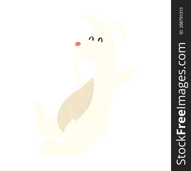 Cartoon White Rabbit