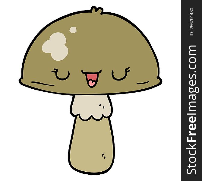 cartoon mushroom