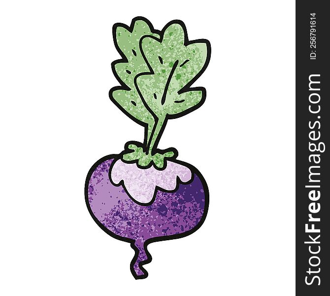 cartoon doodle beetroot