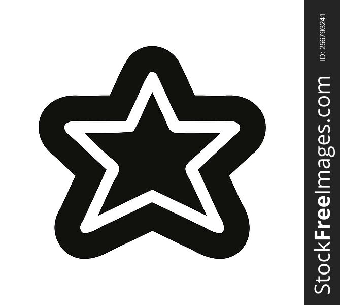 star shape icon symbol