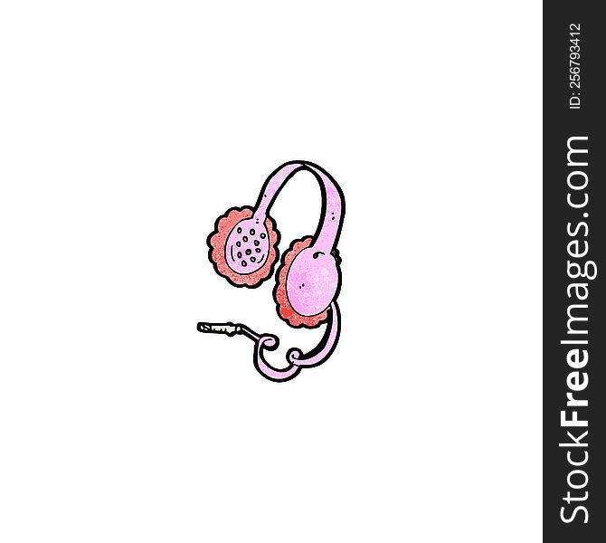 cartoon earphones