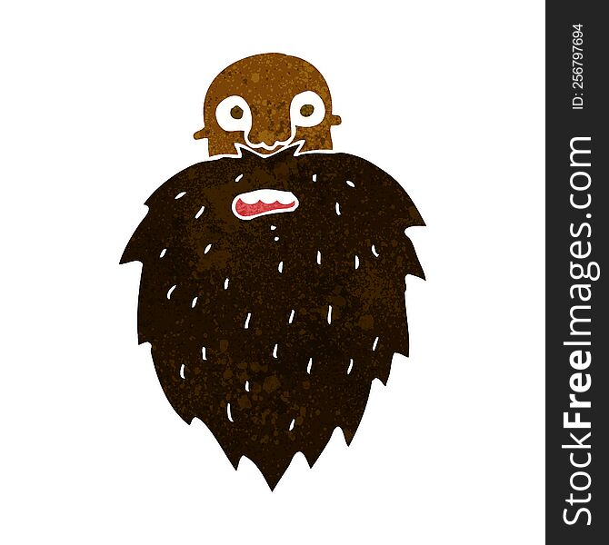 Cartoon Bearded Man