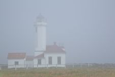 Point Wilson Lighthouse Port Townsend Washington Royalty Free Stock Photo