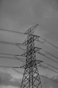 High Voltage Towers. Stock Images High Voltage Towers. Stock Images