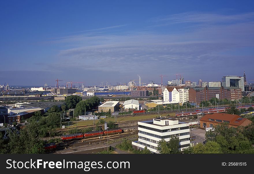Hamburg is the main marine port of Germany, Europe. Hamburg is the main marine port of Germany, Europe