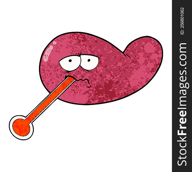 cartoon ill gall bladder. cartoon ill gall bladder