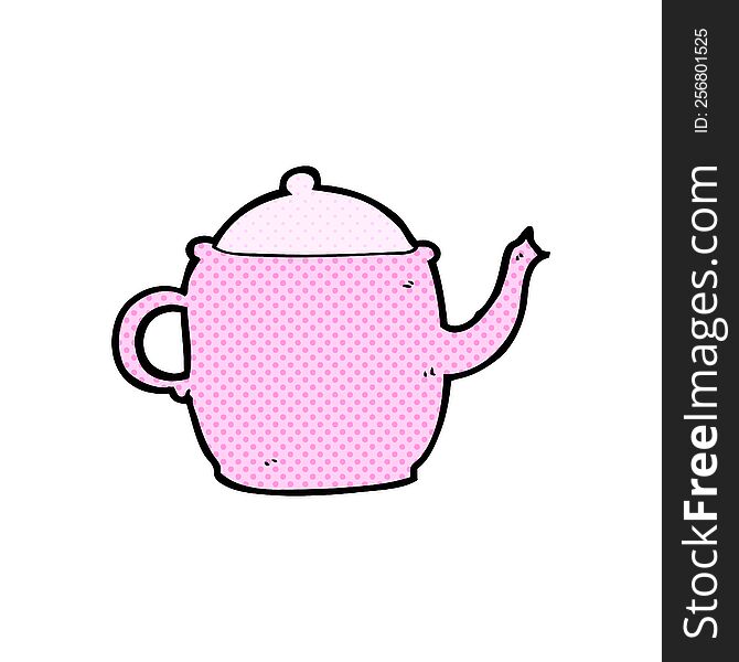 Cartoon Tea Pot