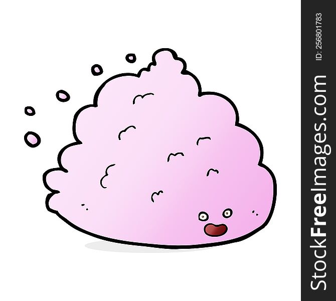 Cartoon Cloud Character