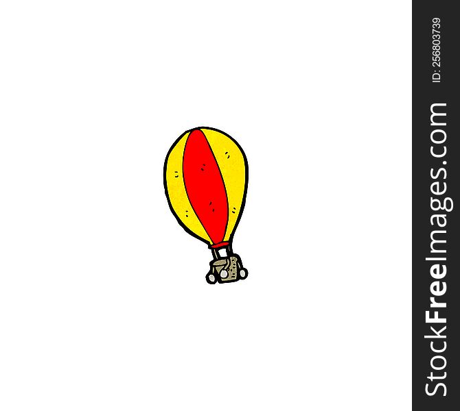 cartoon hot air balloon
