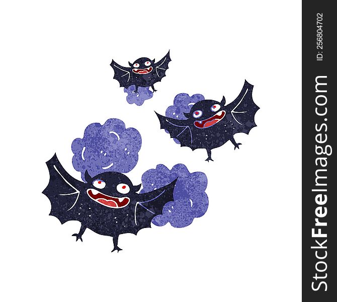 cartoon vampire bats