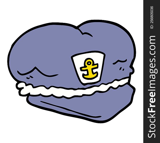 cartoon sailor hat