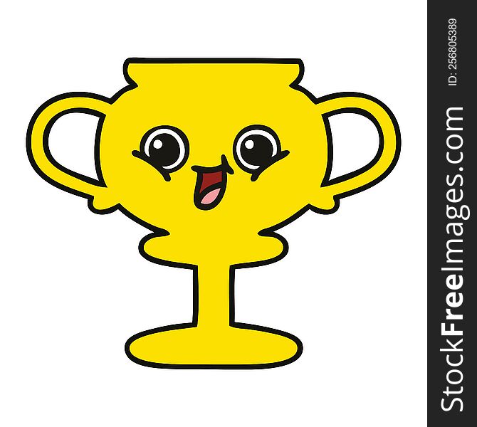 Cute Cartoon Trophy