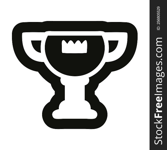trophy award icon symbol
