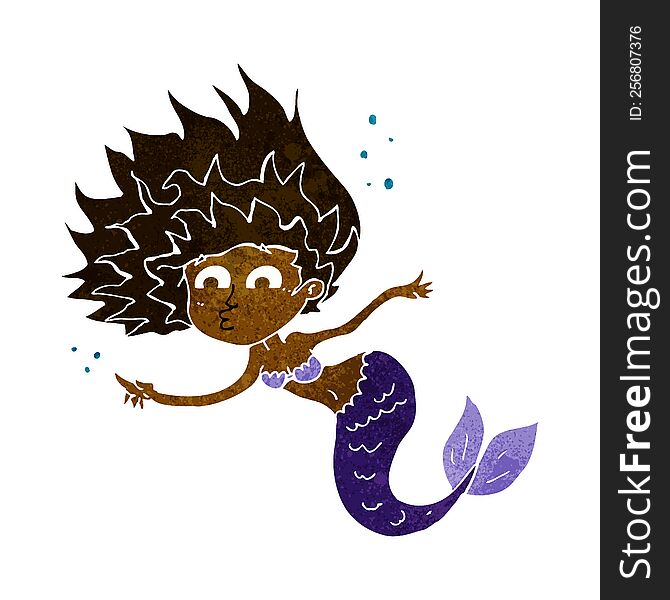 Cartoon Mermaid