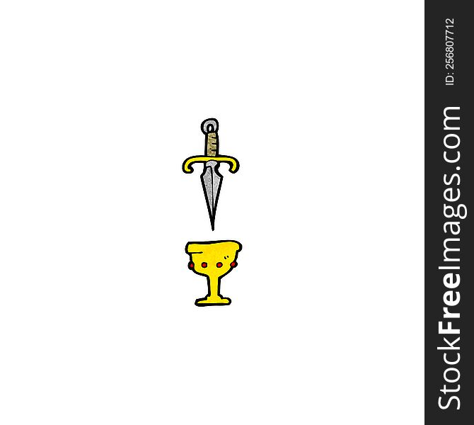 Cup And Dagger Symbol