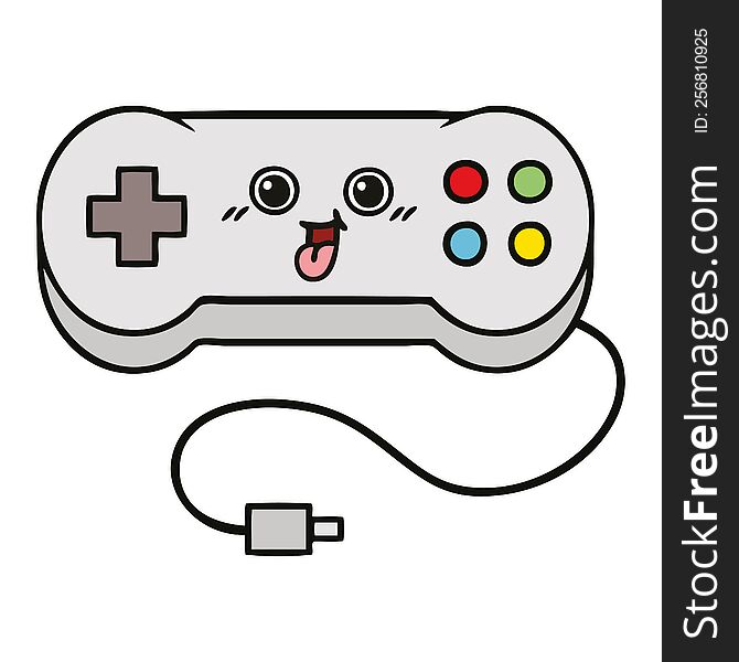 cute cartoon game controller