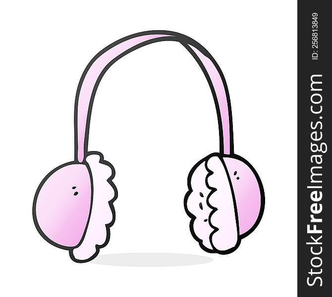 cartoon ear muffs