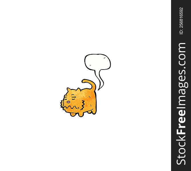 Cartoon Farting Cat