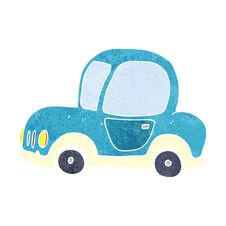 Cartoon Car Stock Photo