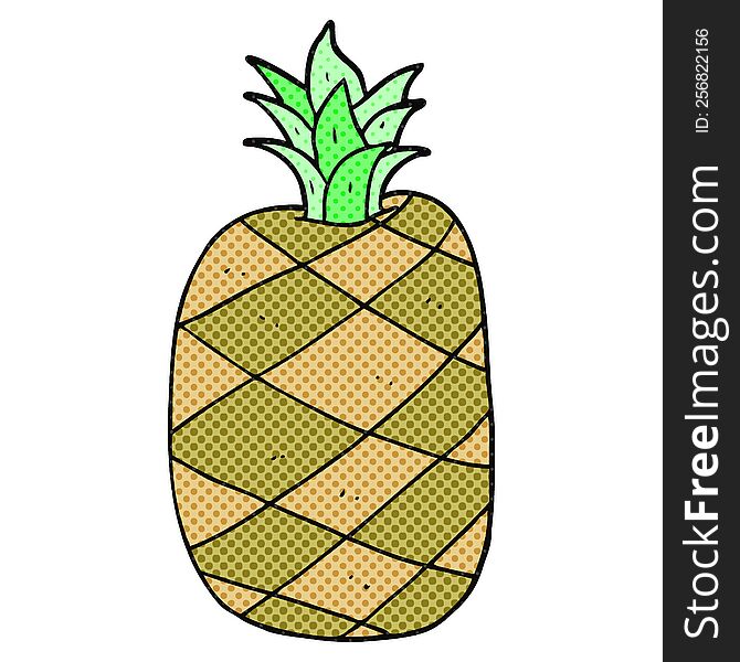 cartoon pineapple