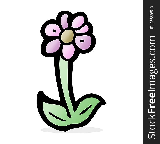 cartoon flower symbol