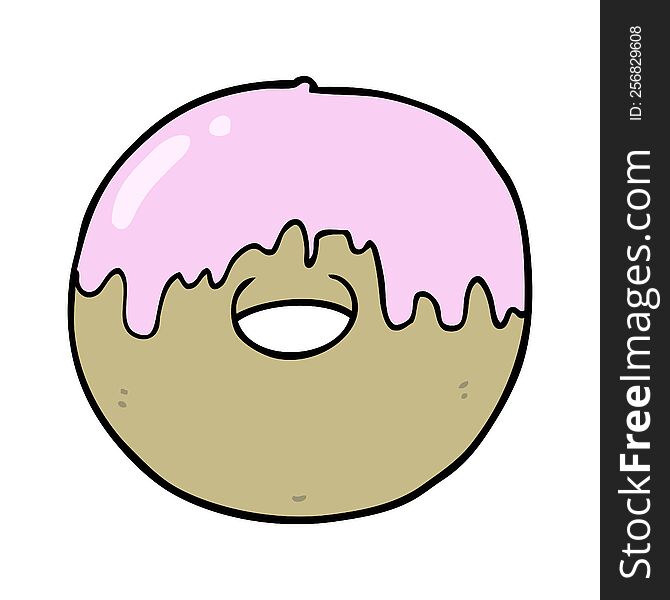 Cartoon Donut