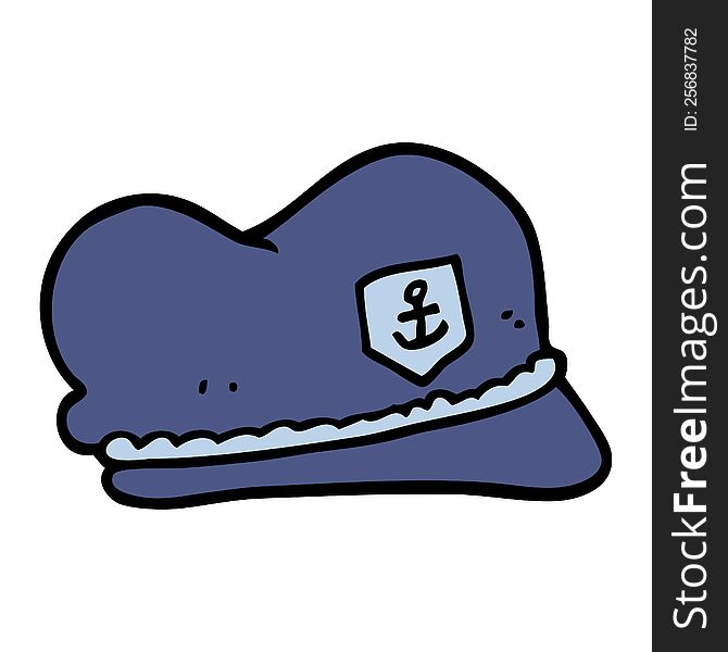 cartoon sailor hat