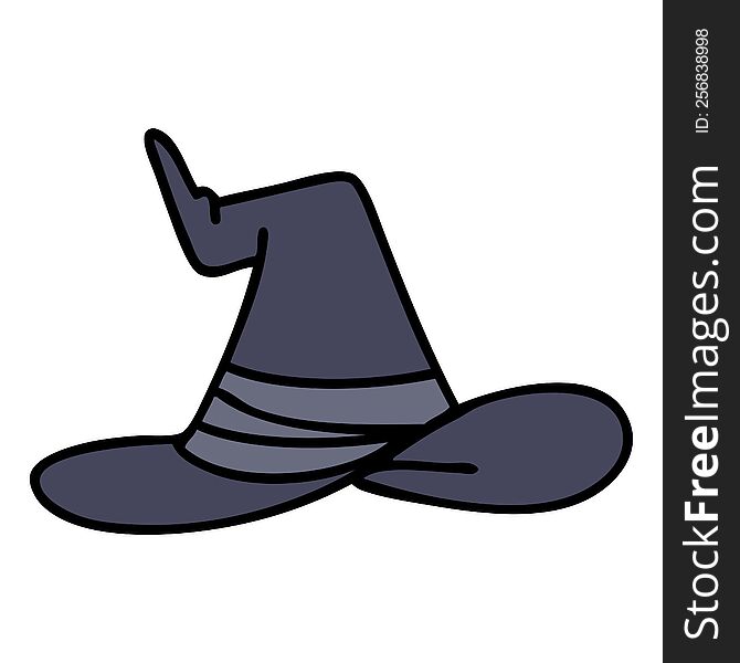 spooky witch hat
