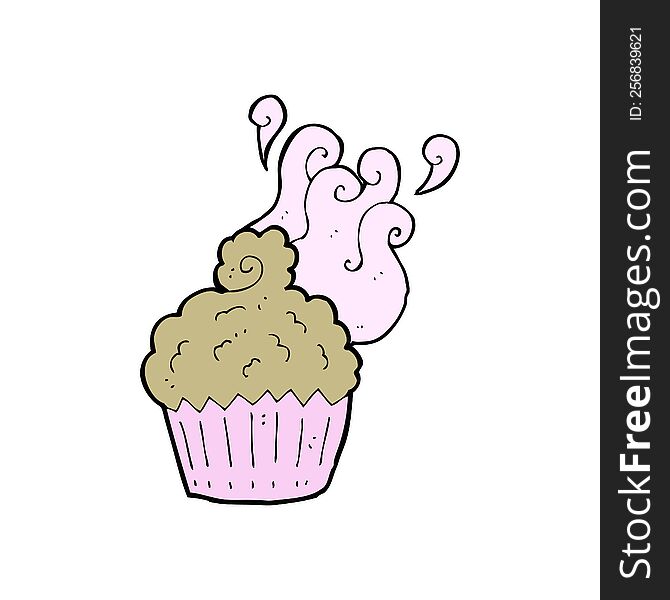 cartoon cupcake