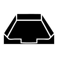 Flat Symbol In Box Royalty Free Stock Photo