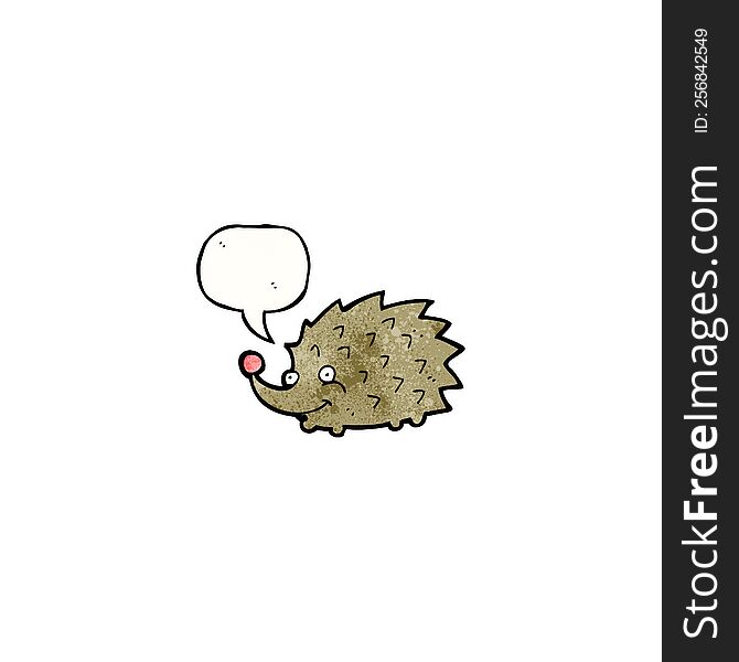 Cartoon Hedgehog