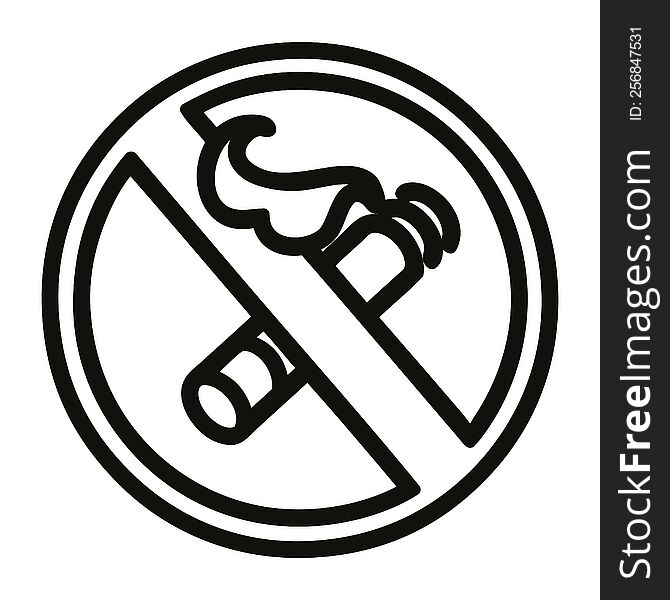 no smoking icon