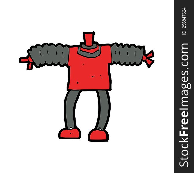 cartoon robot body (mix and match cartoons or add own photos