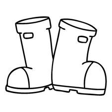 Pair Of Wellington Boots Royalty Free Stock Photography Pair Of Wellington Boots Royalty Free Stock Photography