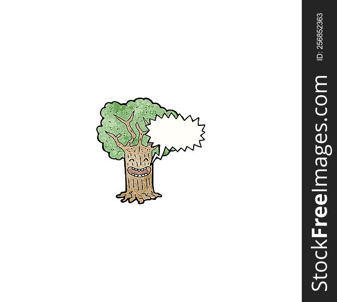 tree cartoon character