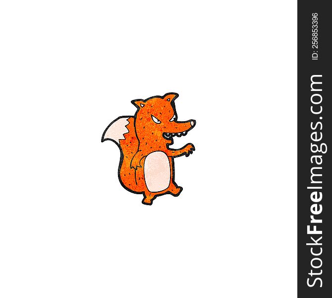 cartoon evil fox