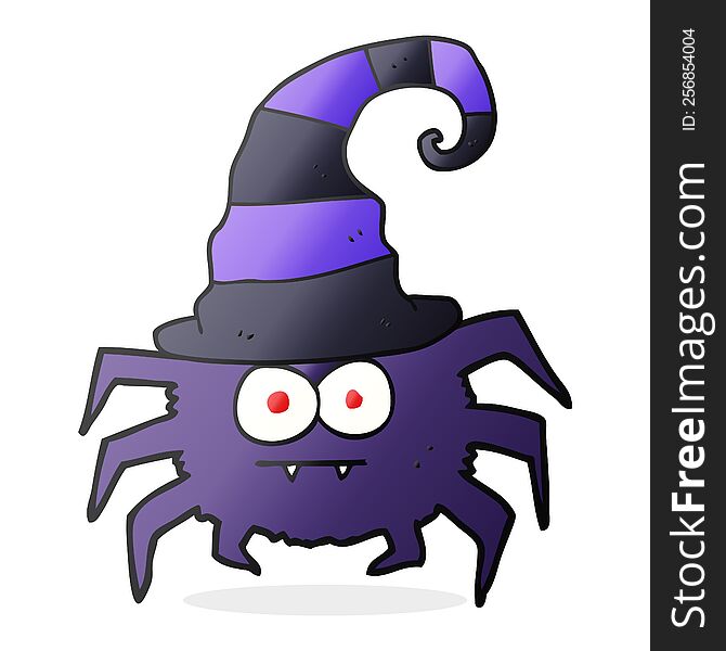 Cartoon Halloween Spider