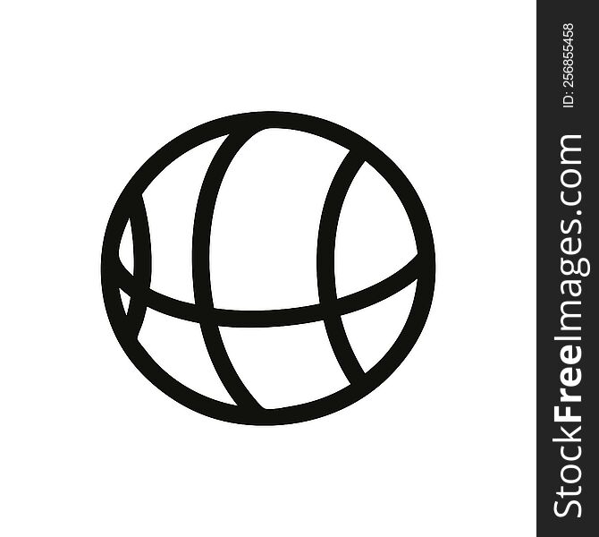 basketball sports icon symbol