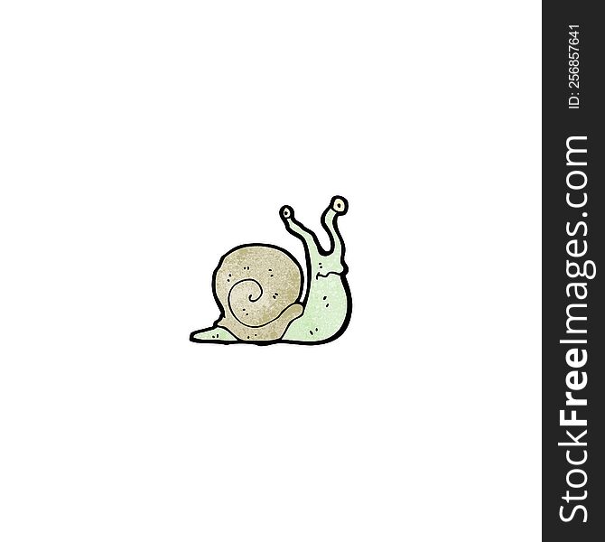 cartoon snail