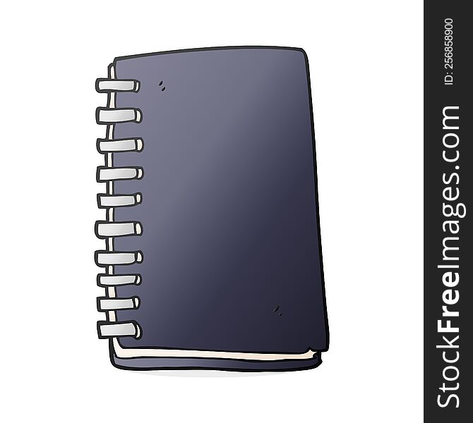 cartoon note book