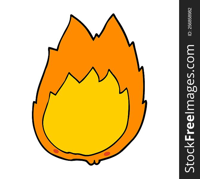 Cartoon Flames