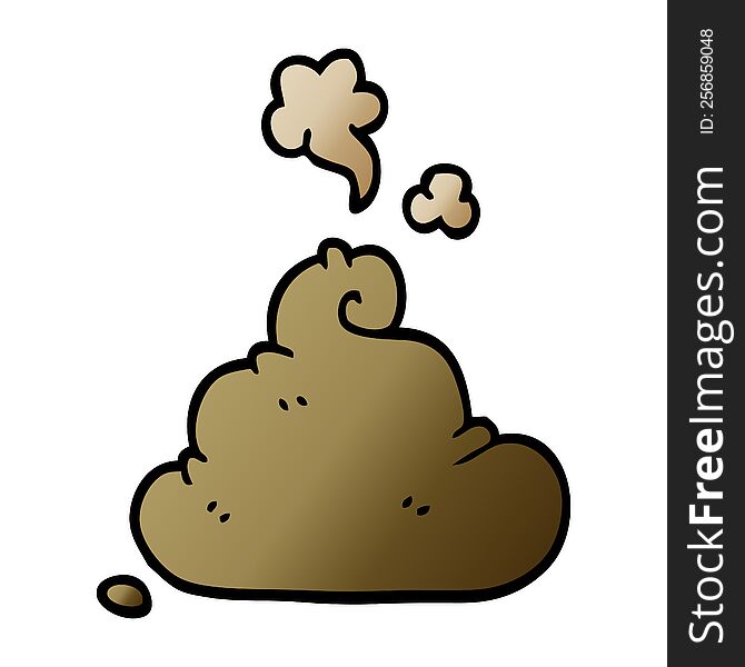 cartoon doodle poop