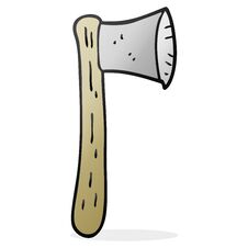 Cartoon Axe Stock Images