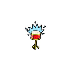 Cartoon Snare Drum Stock Image Cartoon Snare Drum Stock Image