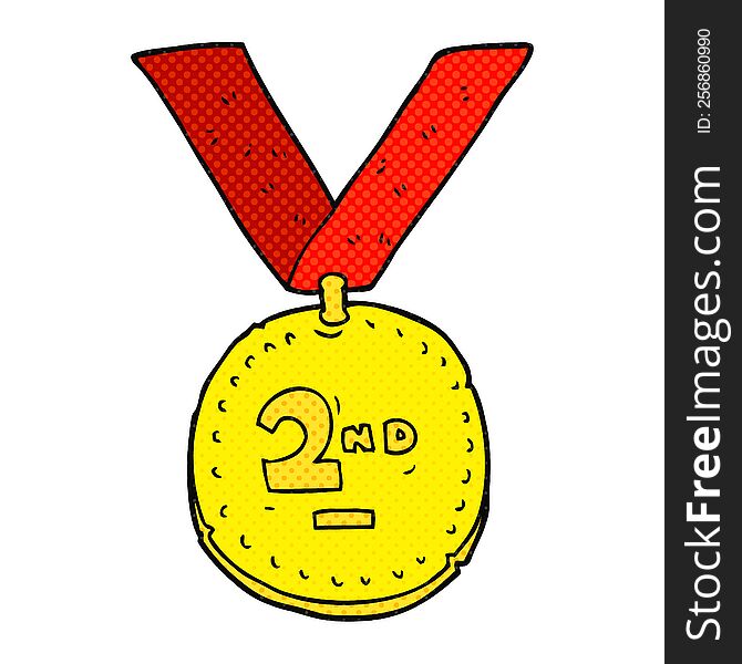 cartoon sports medal