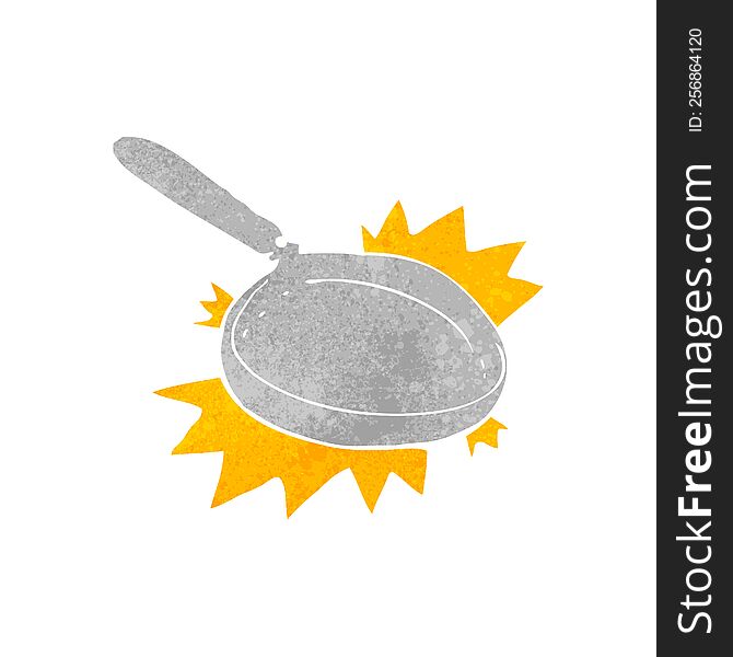 cartoon frying pan