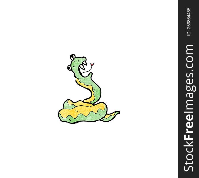 cartoon snake