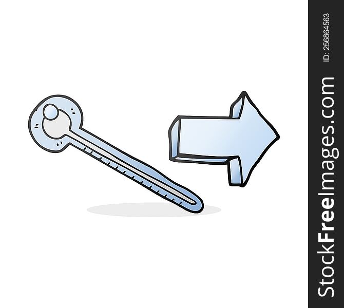 Cartoon Thermometer