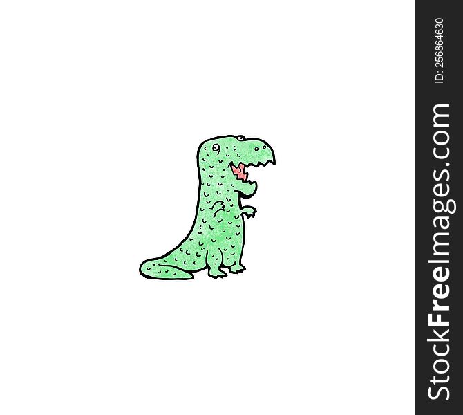 cartoon dinosaur